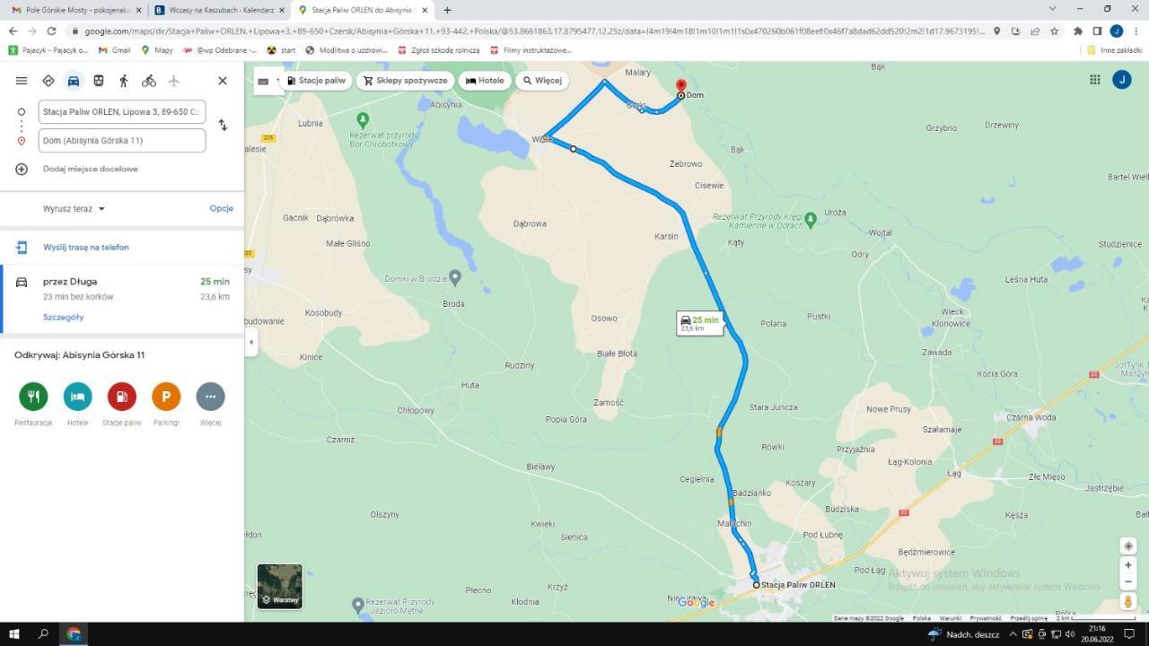 Wczasy Na Kaszubach Villa Gorki  ภายนอก รูปภาพ